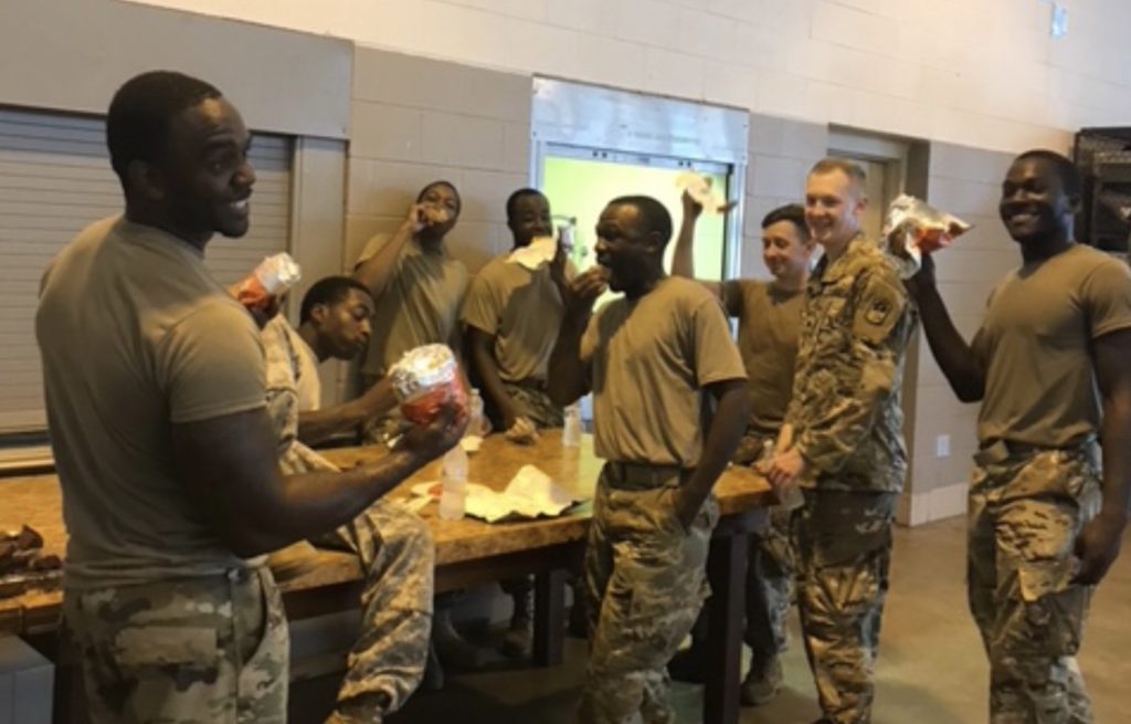 Arby's serves National Guard during Hurricane Relief