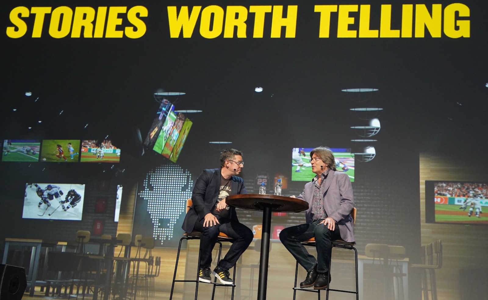 Buffalo Wild Wings President, Lyle Tick and Scott Lowery