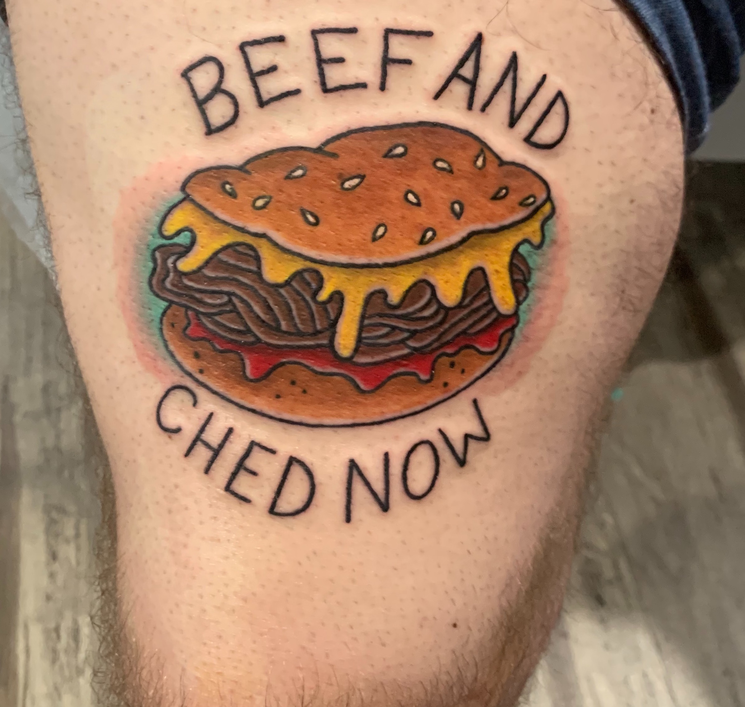 LOOK: Arby's Superfan Gets Beef 'n Cheddar Tattoos