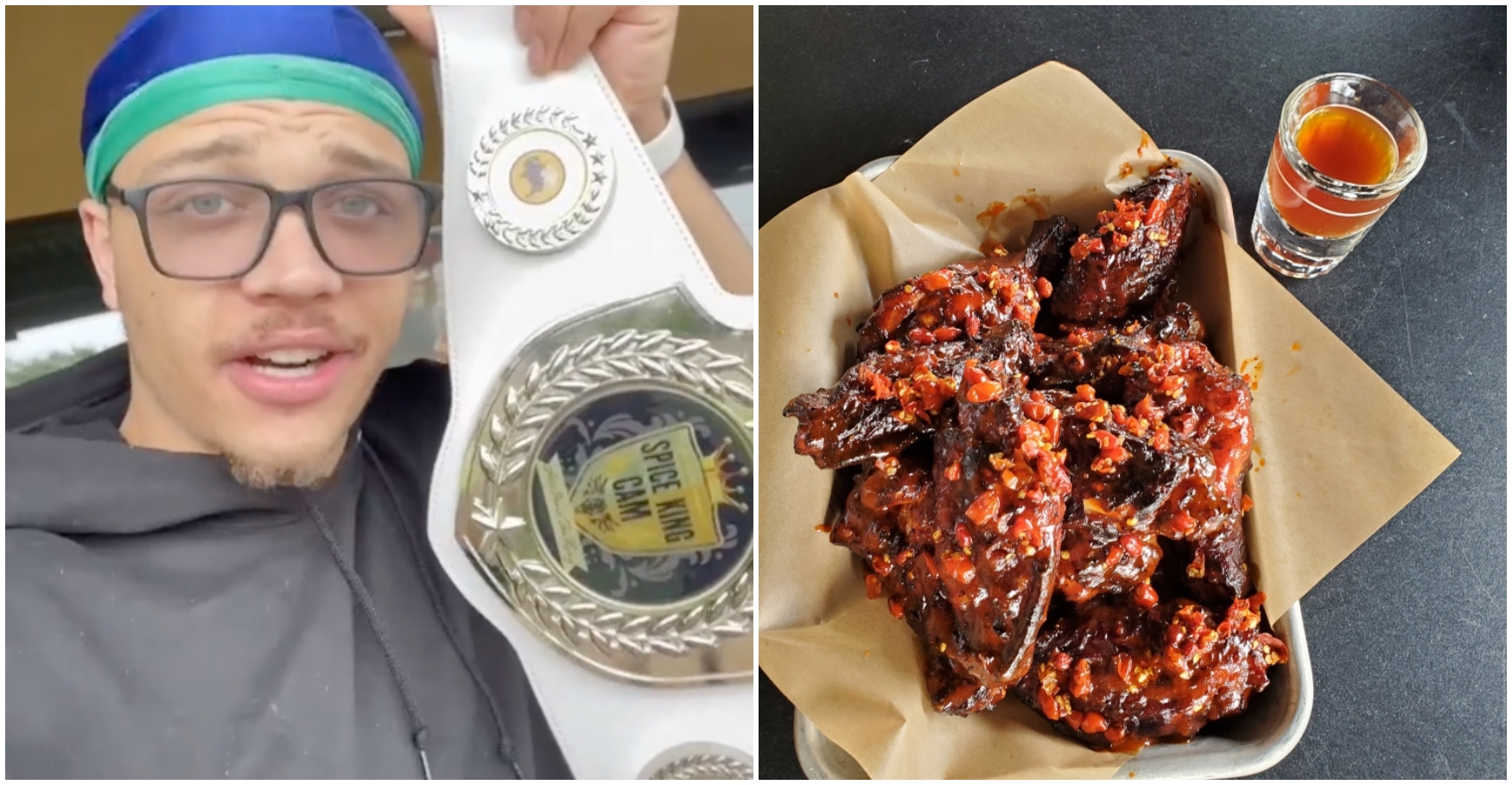Buffalo Wild Wings Challenges TikTok Star Spice King With The Hottest 