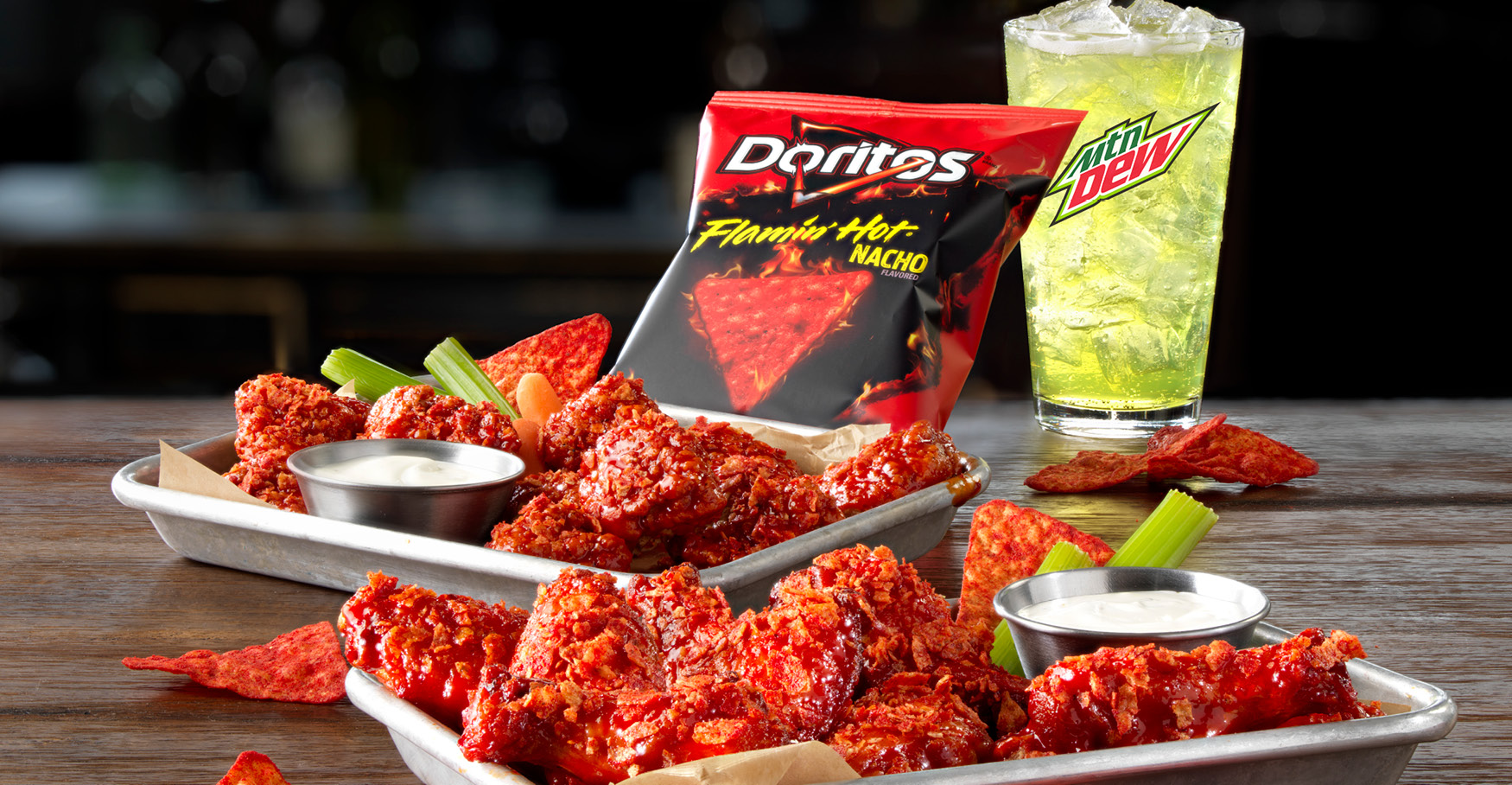 Buffalo Wild Wings And Doritos Fan The Flames Of Flavor With The Launch 