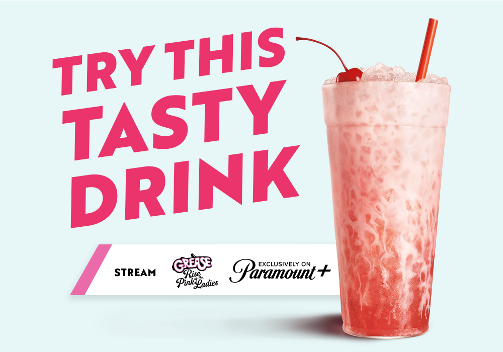 SONIC Gets Groovy with Drink Hack Inspired by New Paramount+ Show, Grease:  Rise of the Pink Ladies
