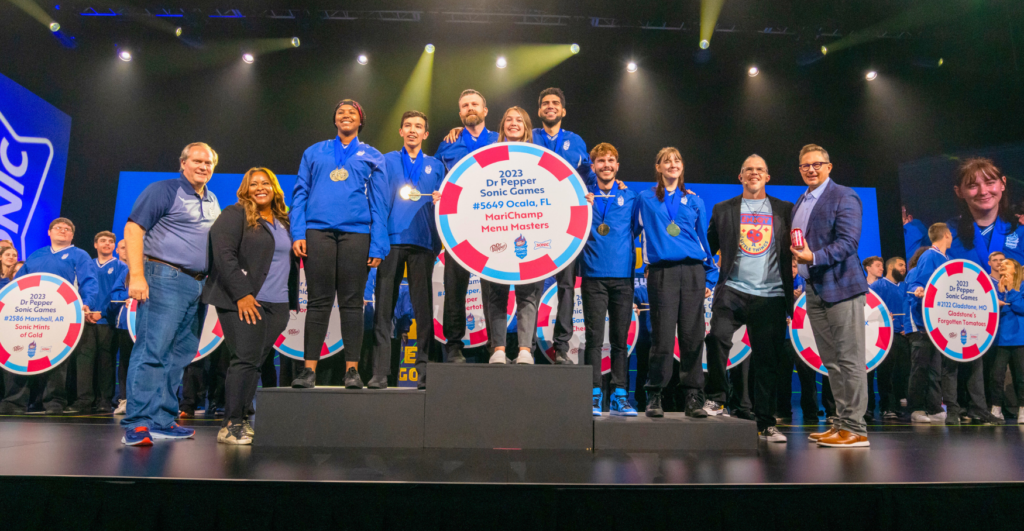 SONIC® DriveIn Team from Ocala, Florida, Wins 29th Annual DR PEPPER