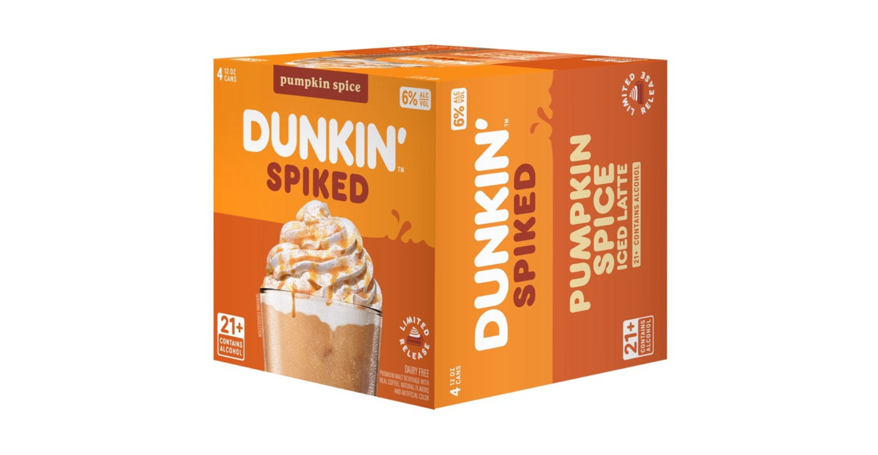 Dunkin' Adds Boozy Spin on Fall Classic to Line of Spiked Iced Coffee